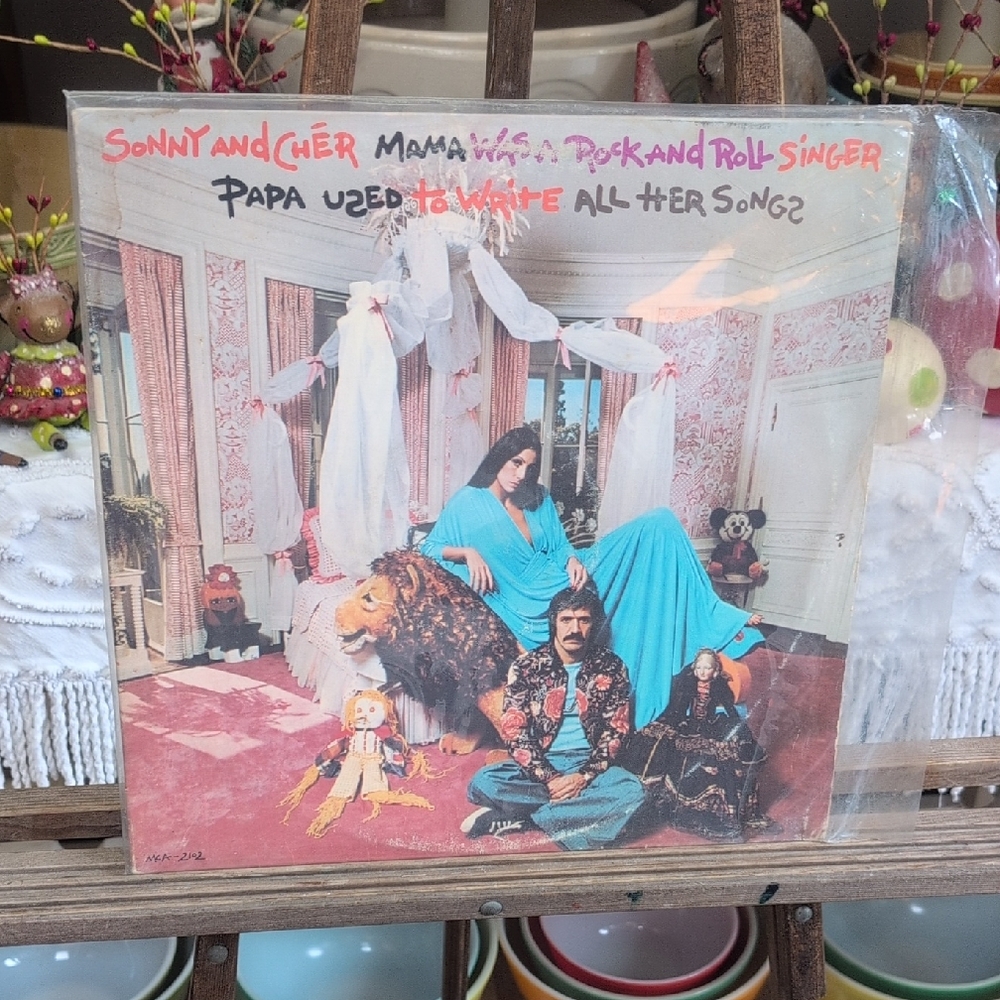 Sonny And Cher Vintage Vinyl Record"Pristine"